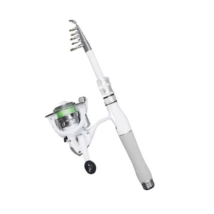 Draagbare telescopische hengel