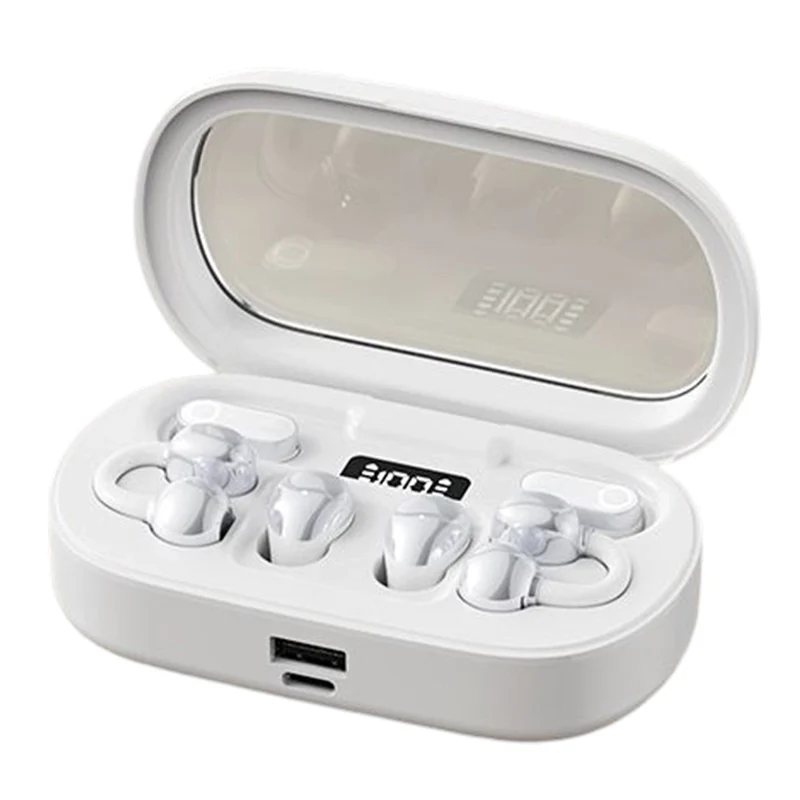 Lichtgewicht Bluetooth oordopjes met oorclip voor sport