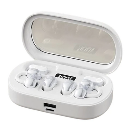 Lichtgewicht Bluetooth oordopjes met oorclip voor sport