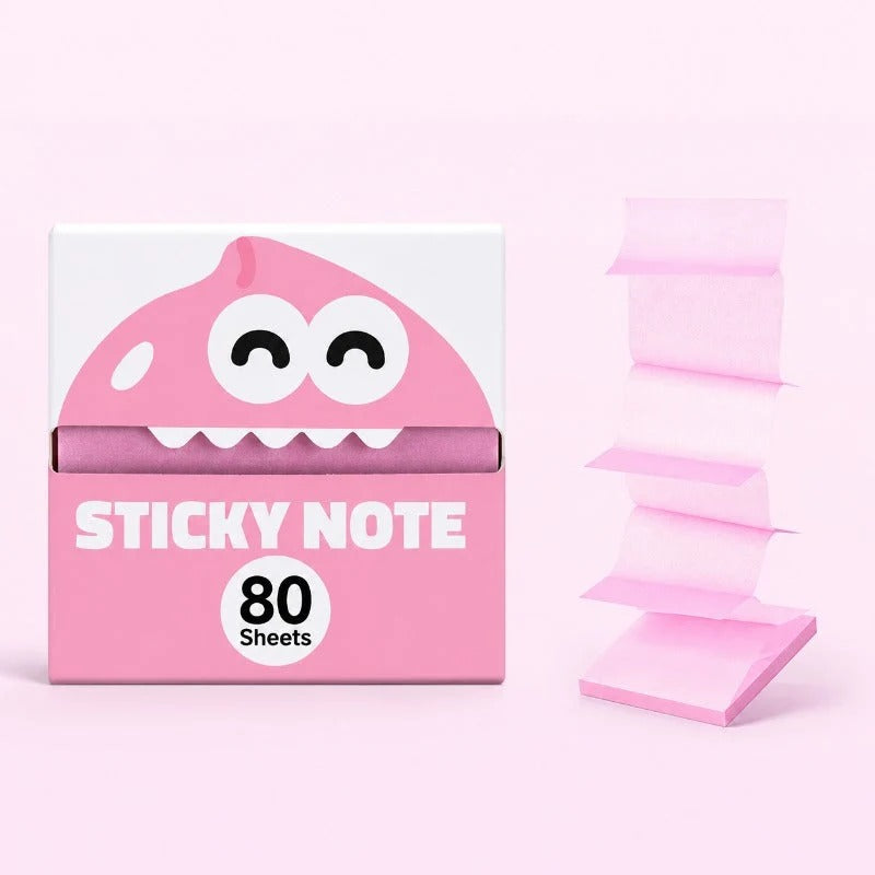 Fruitmonster pop up plakbriefjes 80 vellen