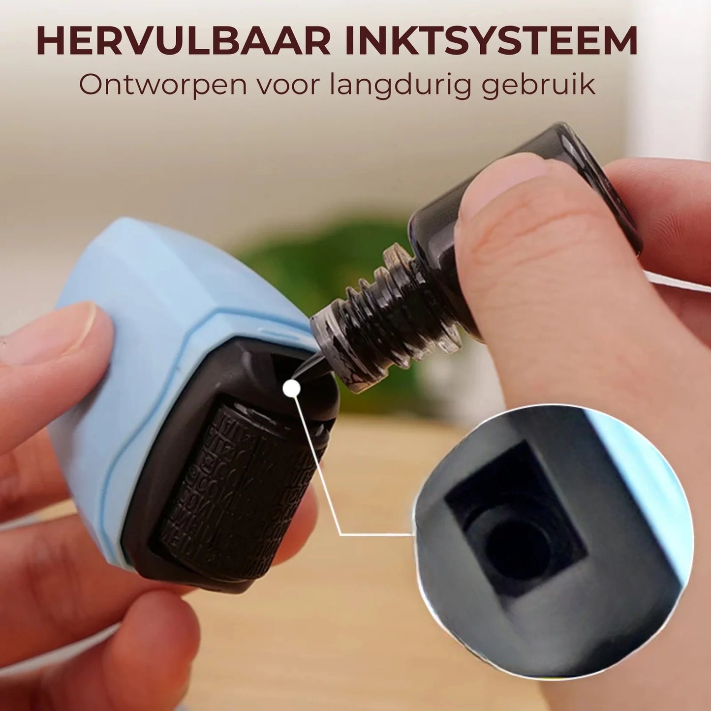 Privacy Roller Stempel voor Documenten