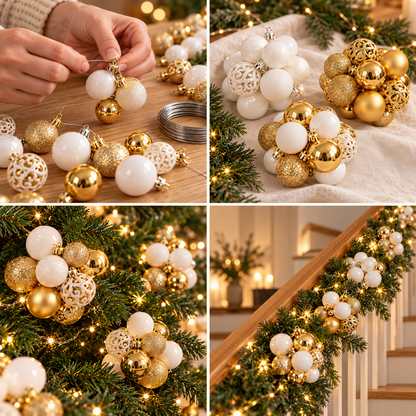 Set van 100 kerstballen voor de kerstboom