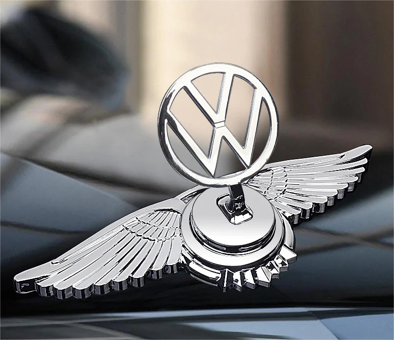 Motorkapembleem met autologo