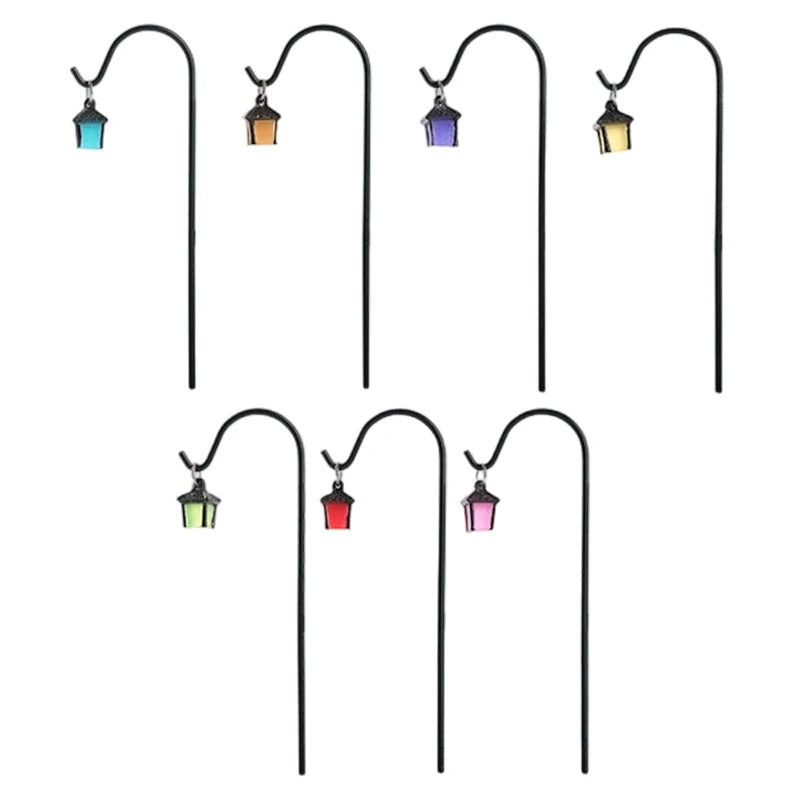 Lichtgevende mini plantenlantaarns set van 7