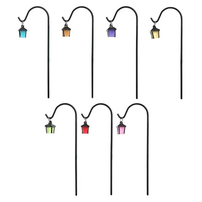 Lichtgevende mini plantenlantaarns set van 7