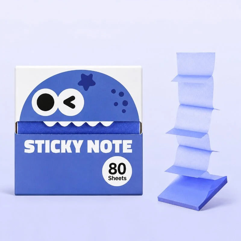 Fruitmonster pop up plakbriefjes 80 vellen