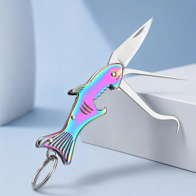 Haai 3 in 1 sleutelhanger multitool