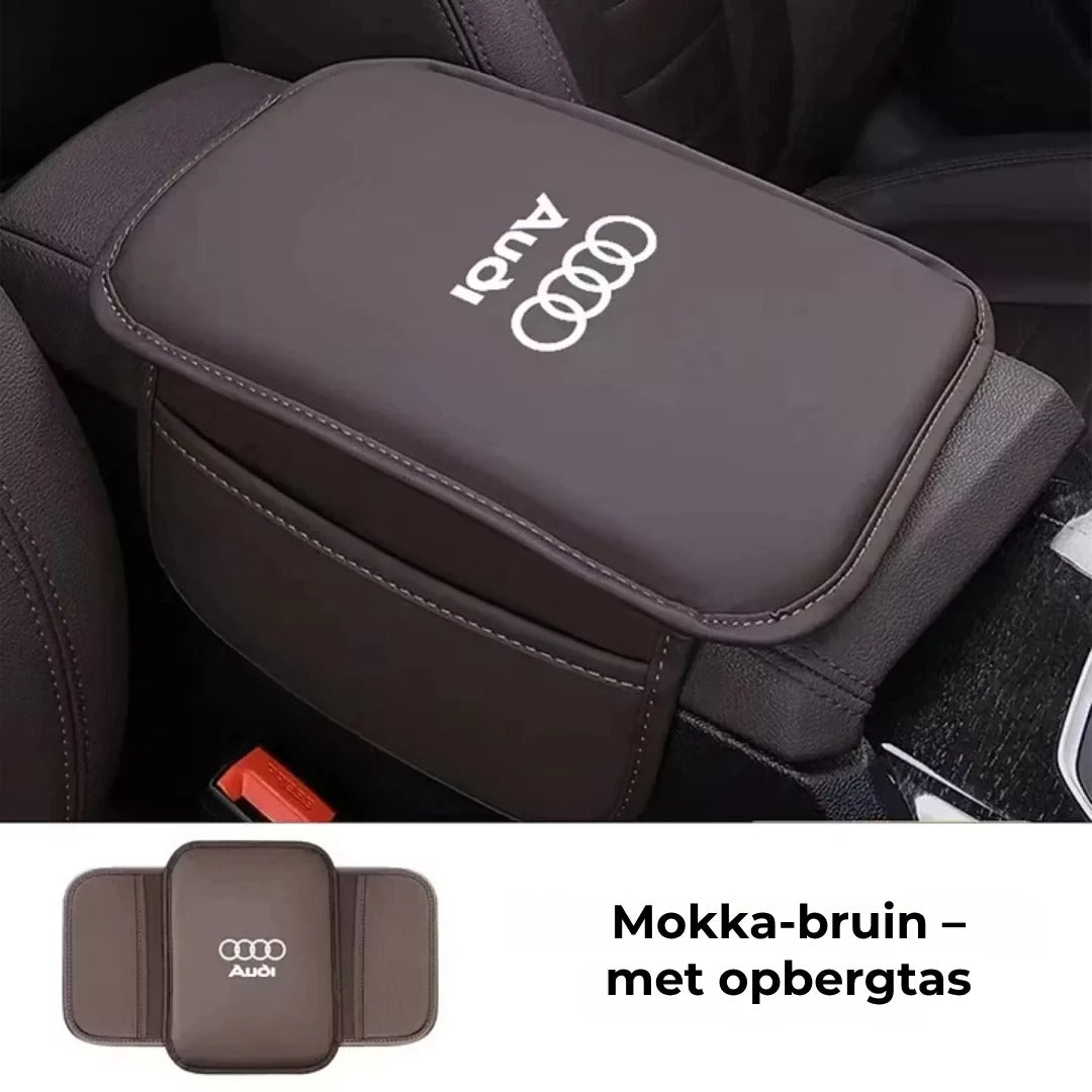 Armsteunhoes voor auto middenconsole met zijvakken