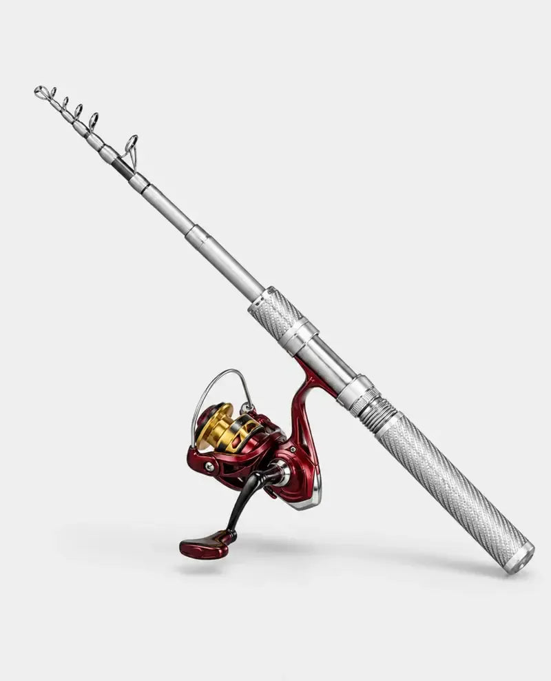 Carbon PocketRod telescopische vishengel van koolstofvezel 180 cm