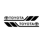 Auto Sierstickers (4 stuks)