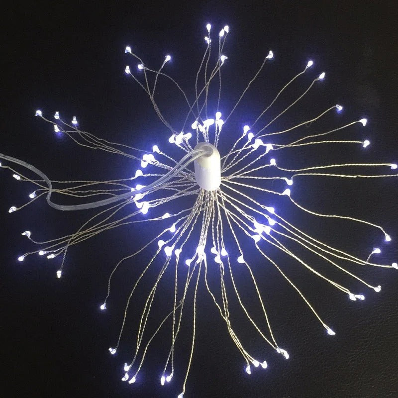 Solar vuurwerk lichtslingers voor in de tuin en op feestjes