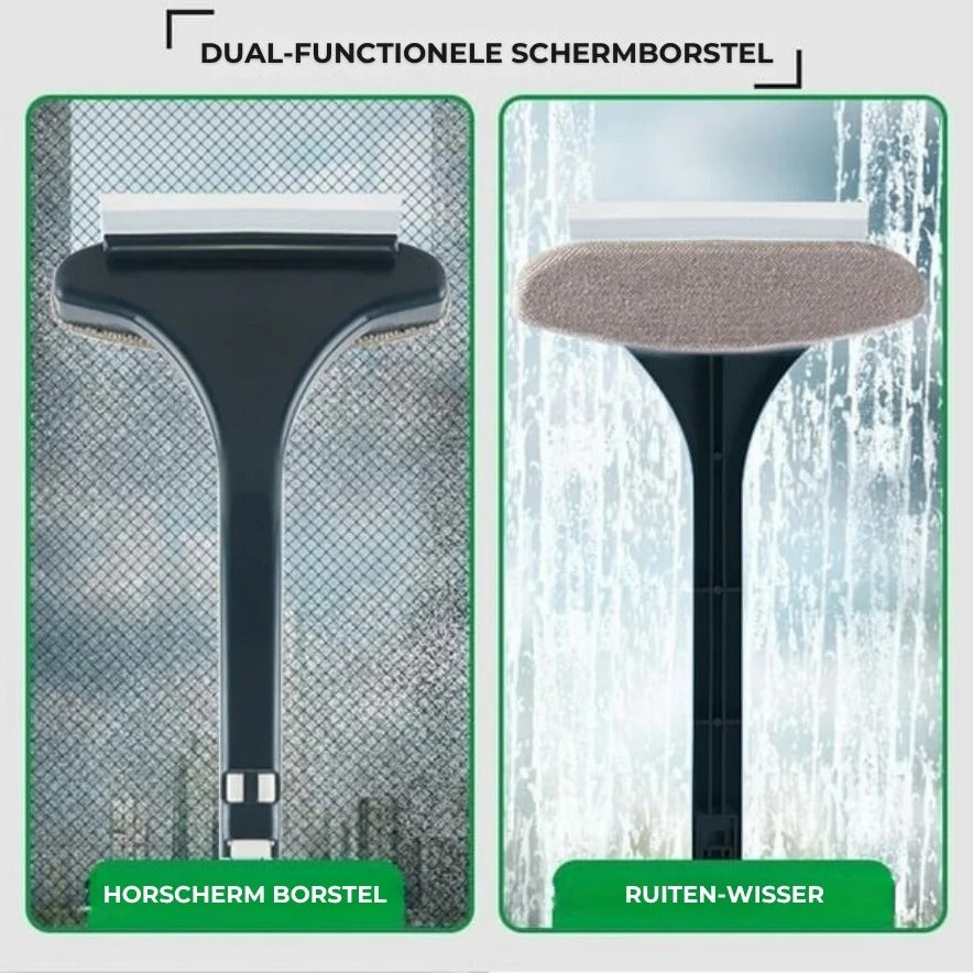2-in-1 Multifunctionele Hor- en Raamborstel