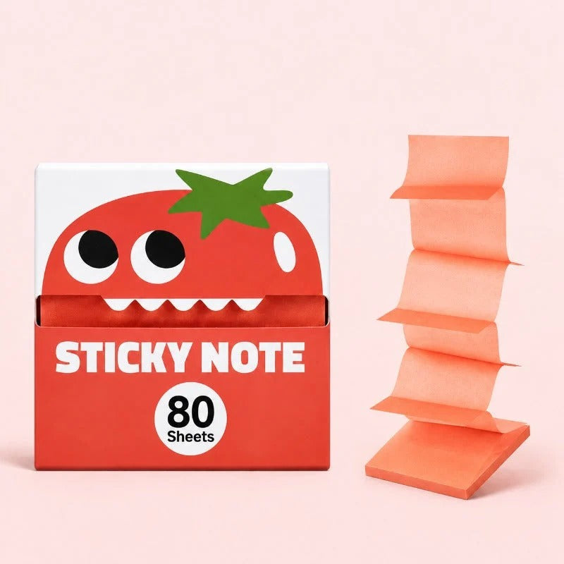 Fruitmonster pop up plakbriefjes 80 vellen