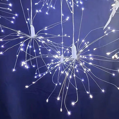 Solar vuurwerk lichtslingers voor in de tuin en op feestjes