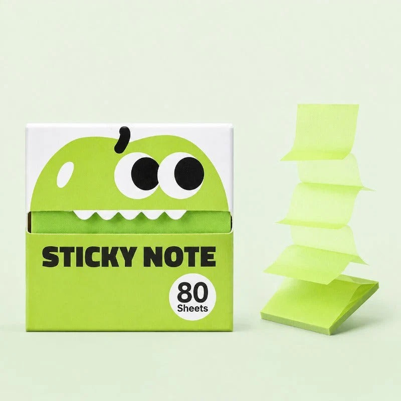 Fruitmonster pop up plakbriefjes 80 vellen