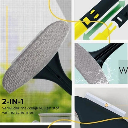 2-in-1 Multifunctionele Hor- en Raamborstel