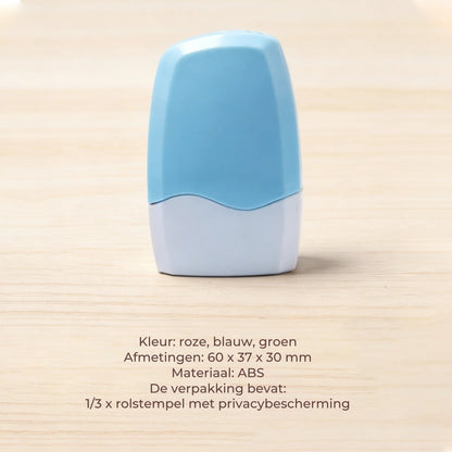 Privacy Roller Stempel voor Documenten