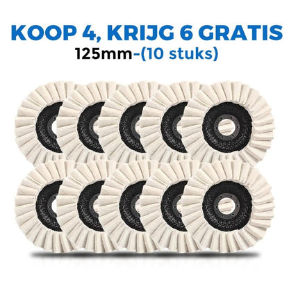 Vilten Polijstschijf met Klep