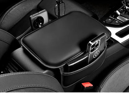 Armsteunhoes voor auto middenconsole met zijvakken