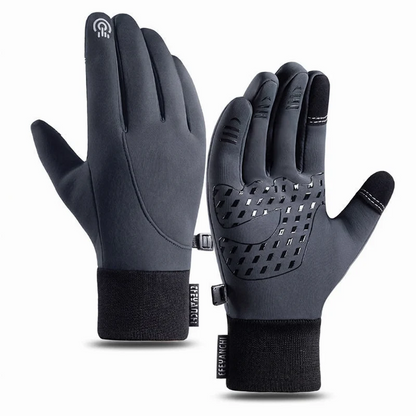 Warme thermische handschoenen met touchscreen en antislipgrip