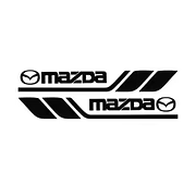 Auto Sierstickers (4 stuks)