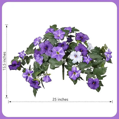 Kunstpetunia's 2 Stuks Altijd Prachtig In Bloei