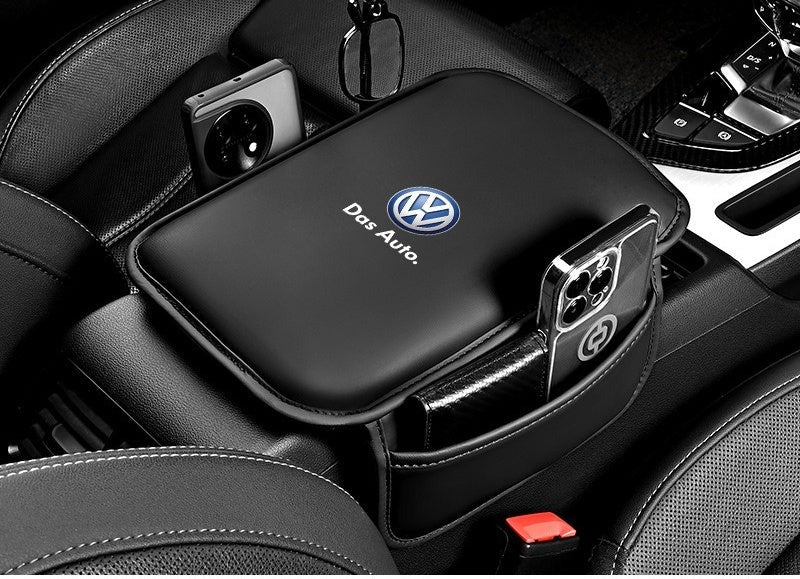 Armsteunhoes voor auto middenconsole met zijvakken