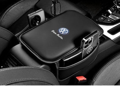 Armsteunhoes voor auto middenconsole met zijvakken