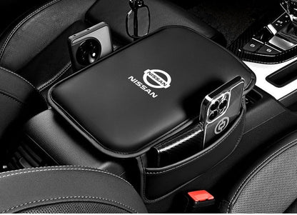 Armsteunhoes voor auto middenconsole met zijvakken