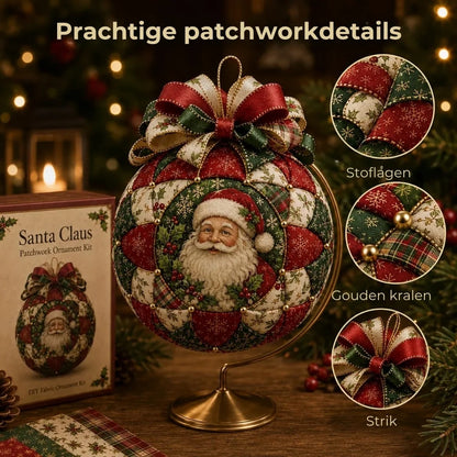 DIY Kerstballen Patchworkset