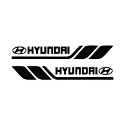 Auto Sierstickers (4 stuks)
