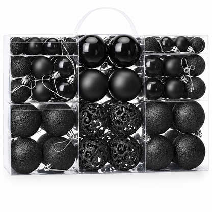 Set van 100 kerstballen voor de kerstboom