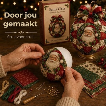 DIY Kerstballen Patchworkset