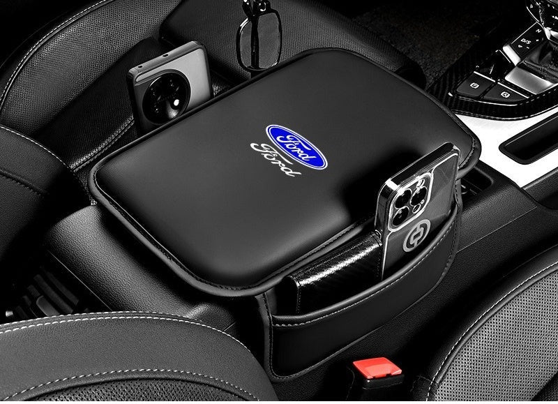 Armsteunhoes voor auto middenconsole met zijvakken