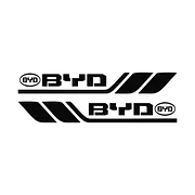 Auto Sierstickers (4 stuks)