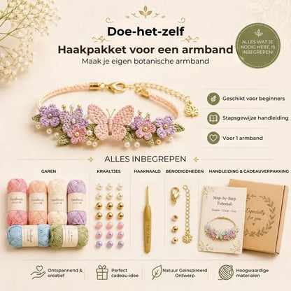 DIY haakset voor armbandjes