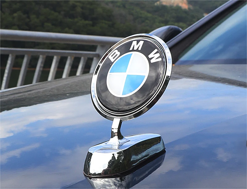 Motorkapembleem met autologo