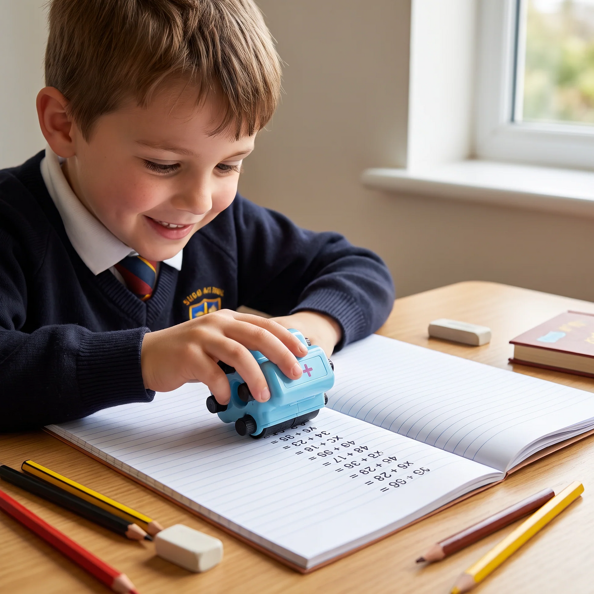 4 in 1 rekenstempel voor kinderen