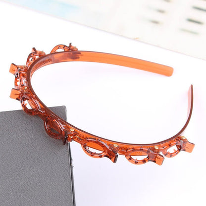 Gevlochten Haarband met Clip