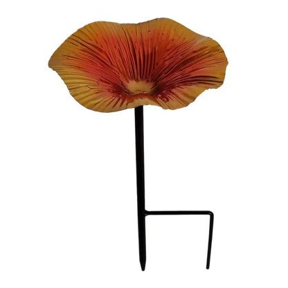 Kleurrijke Vogelvoederbak voor in de Tuin
