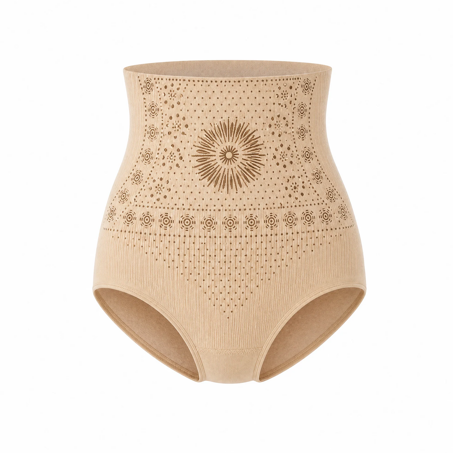 Vormgevende shorts met hoge taille