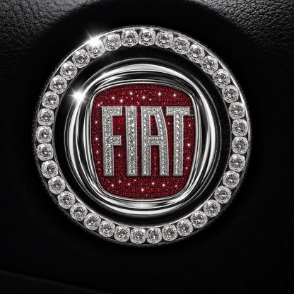 Strass ring voor auto startknop