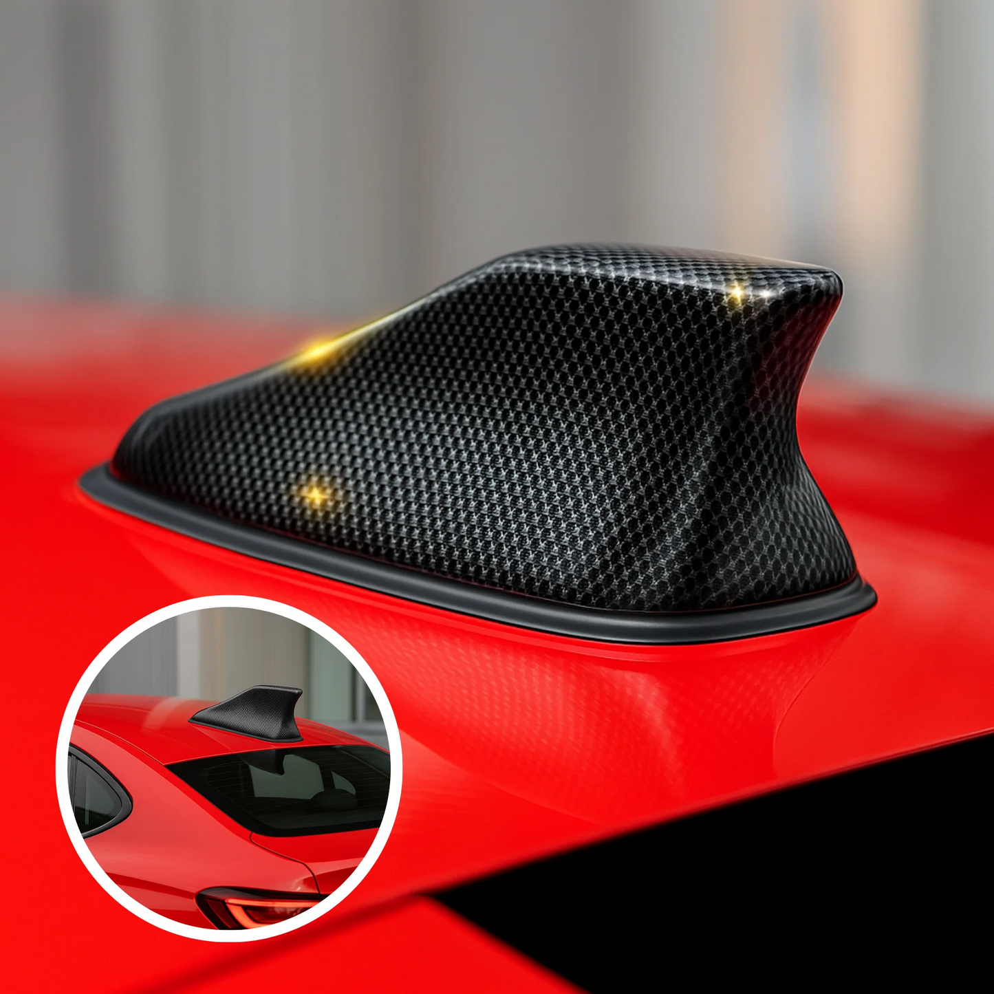 Shark auto-antenneversterker – superieure radio-ontvangst