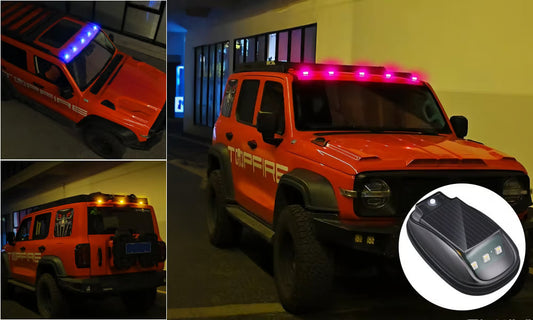 Solar RGB Daklamp voor Auto