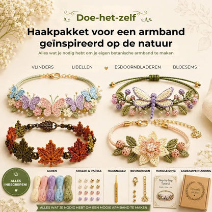 DIY haakset voor armbandjes