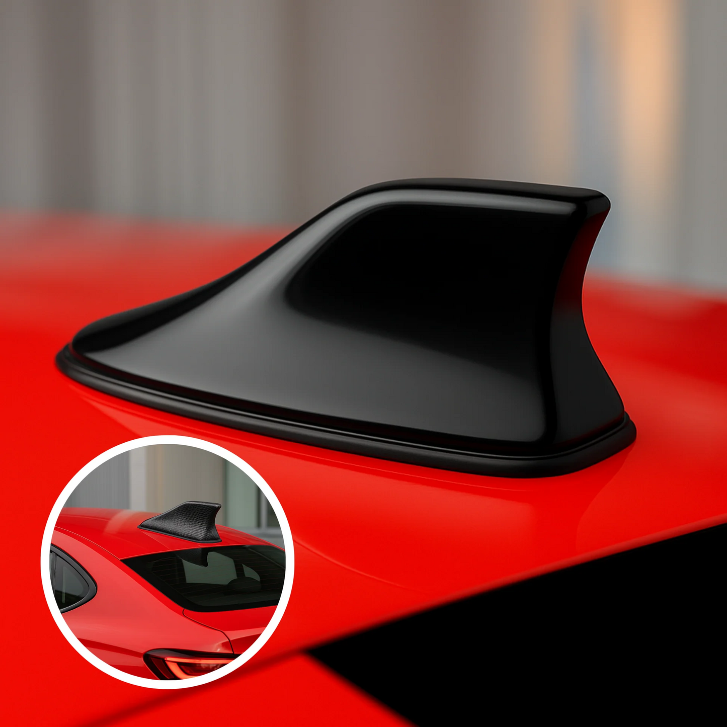 Shark auto-antenneversterker – superieure radio-ontvangst