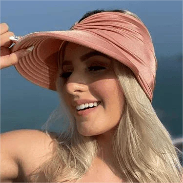 Vrouwen Zon Strand Visor Cap
