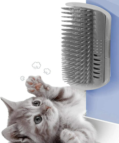 Zelfreinigende Katten Massageborstel voor Hoeken