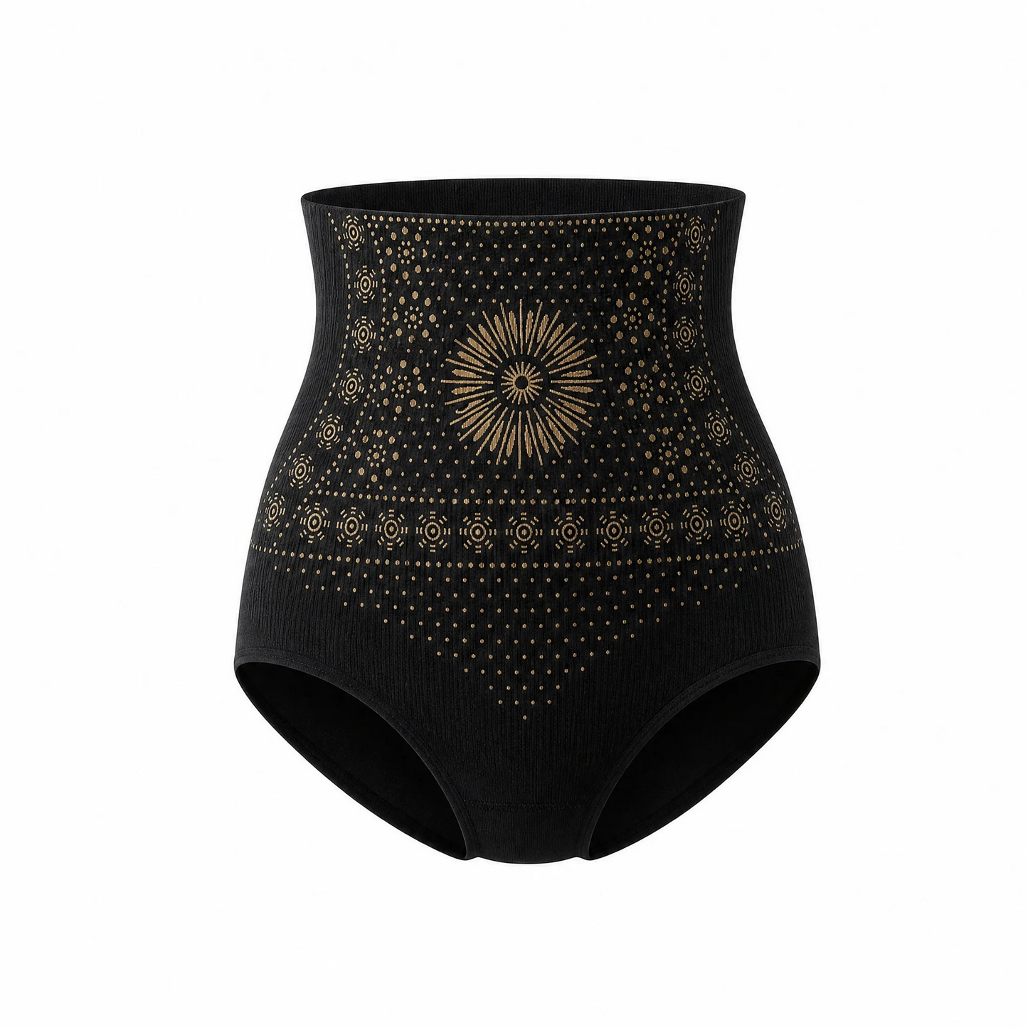 Vormgevende shorts met hoge taille