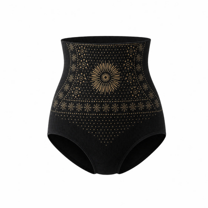 Vormgevende shorts met hoge taille